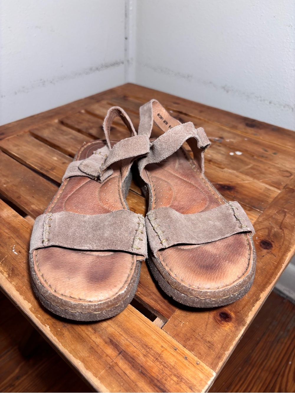 Born Madria Leather Sandals